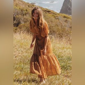 Daughters of India Zuri Wrap Dress in Autumn New